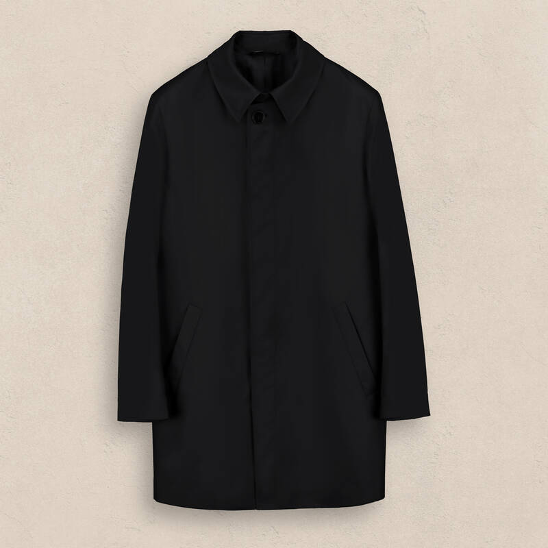 Mosby Erkek Siyah Kaban - 1