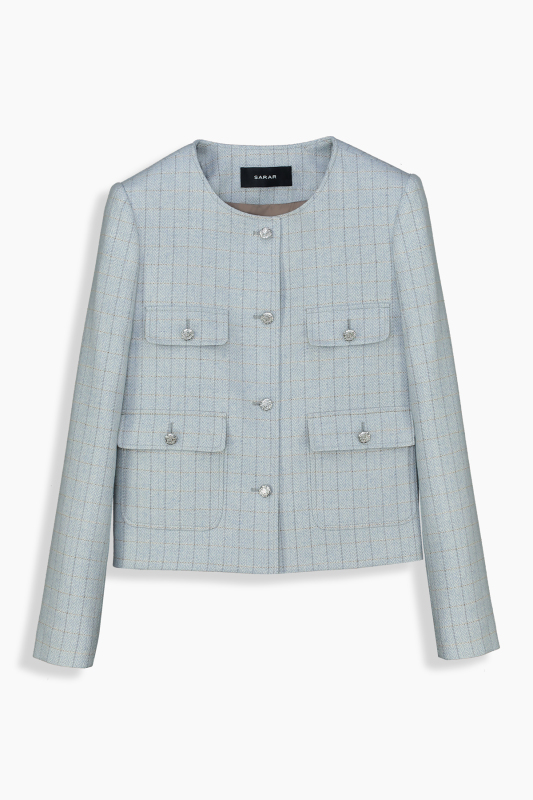 Murray Açık Mavi Ceket - SARAR WOMAN