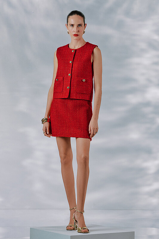 Murray Kırmızı Etek - SARAR WOMAN