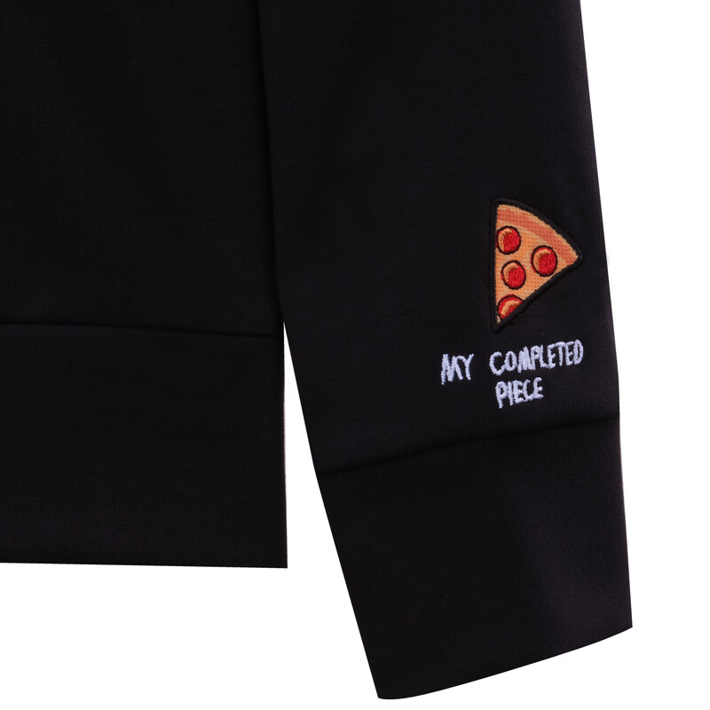 My Completed Piece Siyah Sweatshirt - SARAR