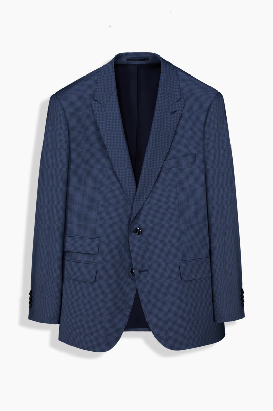 Napoleone Saxon Regular Fit Yelekli Lacivert Takım Elbise - SARAR