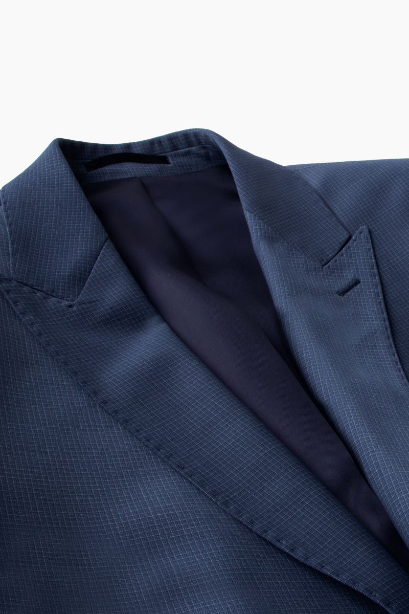 Napoleone Saxon Regular Fit Yelekli Lacivert Takım Elbise - 8