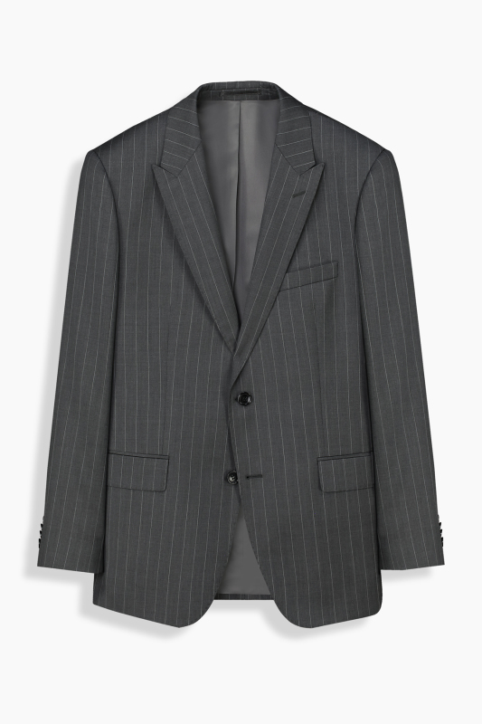 Napoleone Regular Fit Koyu Gri Takım Elbise - SARAR PREMIUM