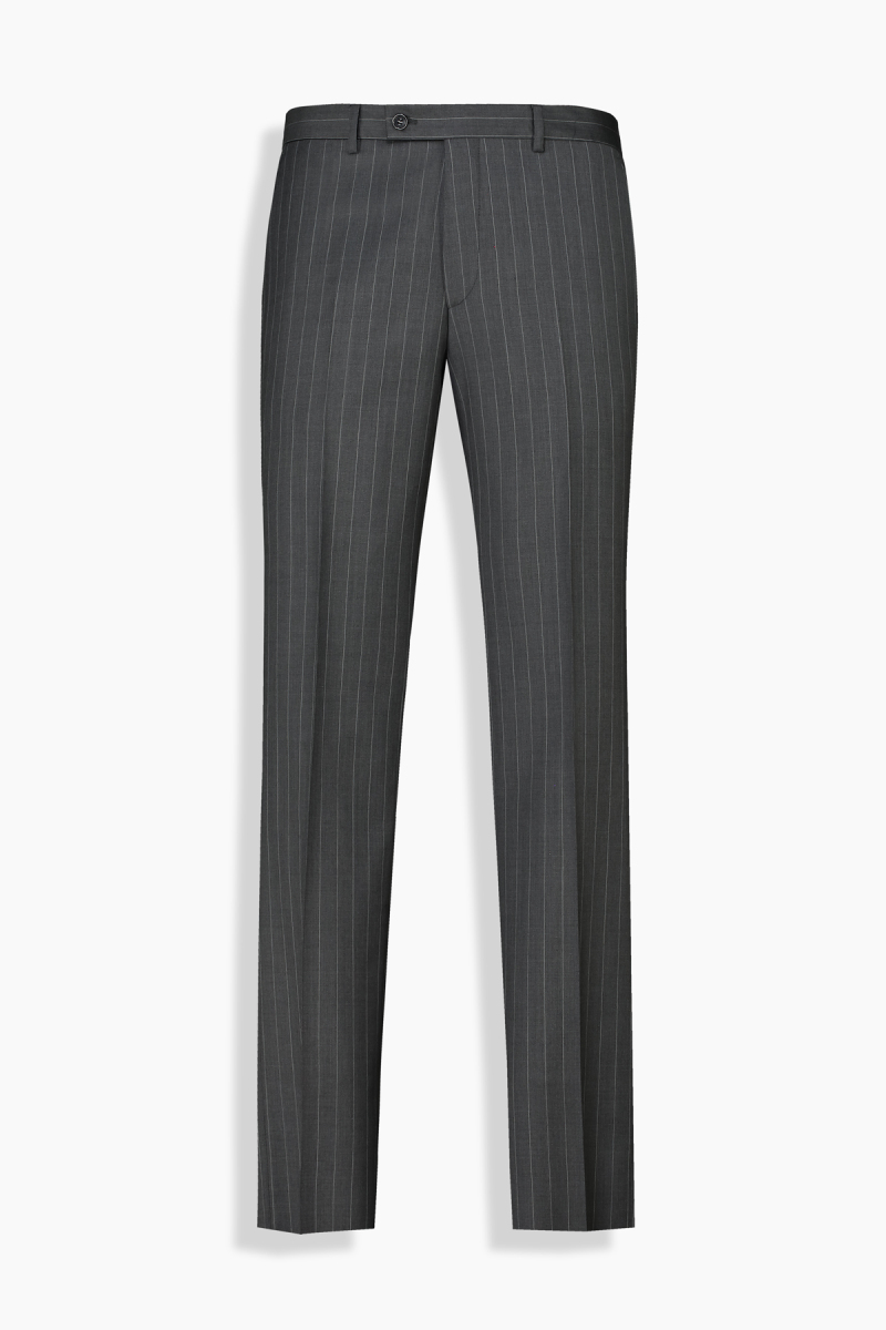 Napoleone Regular Fit Koyu Gri Takım Elbise - 4