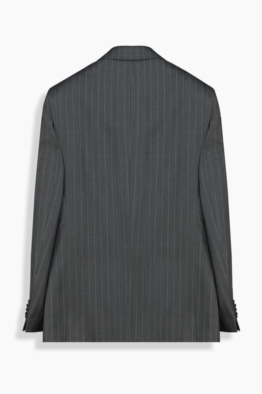 Napoleone Regular Fit Koyu Gri Takım Elbise - SARAR PREMIUM