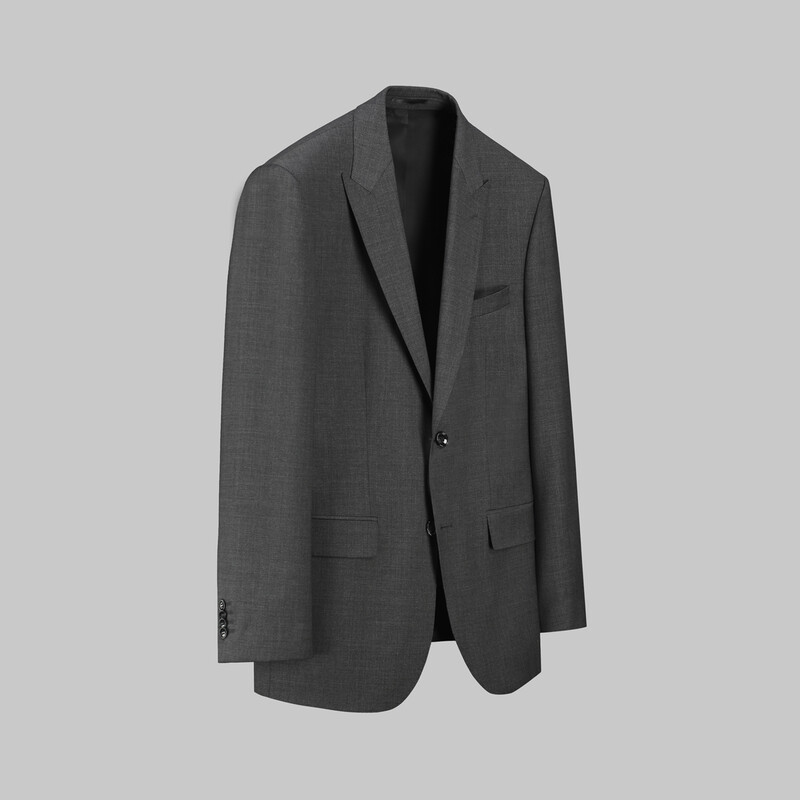 Napoleone Saxon Regular Fit Gri Takım - SARAR (1)