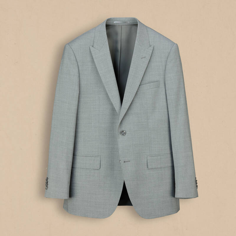 Napoleone Saxon Regular Fit Gri Takım Elbise - 1