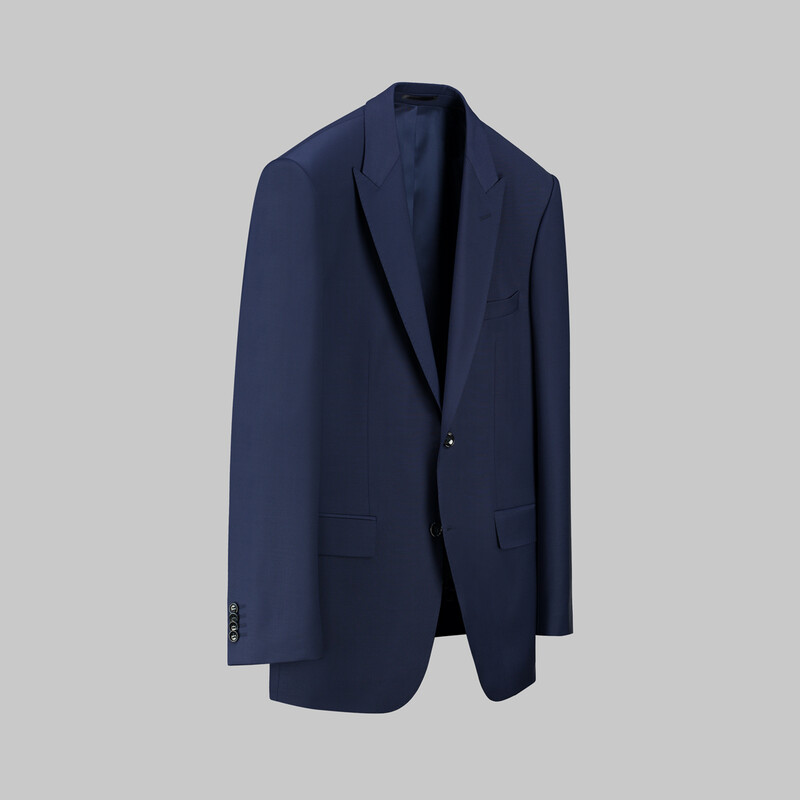 Napoleone Saxon Regular Fit Lacivert Takım - SARAR (1)