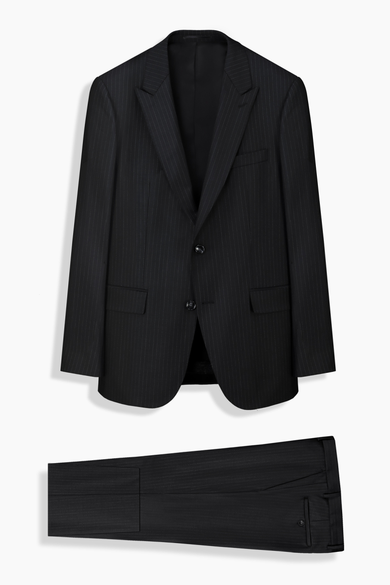 Napoleone Regular Fit Siyah Takım Elbise - 1