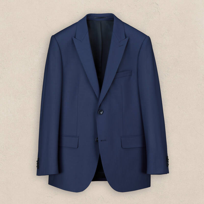 Napoleone Saxon Regular Fit Lacivert Takım Elbise - 1