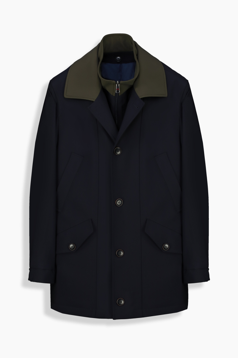 Naturel Lacivert Kaban - 1