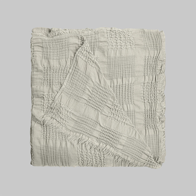 Nerha Yatak Örtüsü Tek Kişilik Bej - SAREV