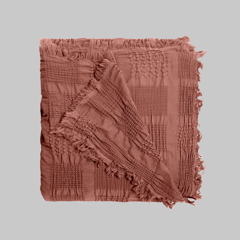 Nerha Yatak Örtüsü Tek Kişilik Taba - SAREV