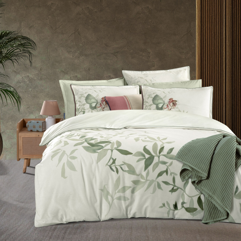 Nerissa Fancy Nevresim Takımı Tek Kişilik Yeşil 