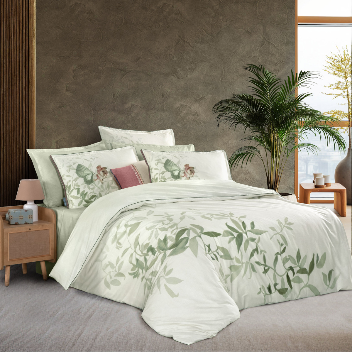 Nerissa Fancy Nevresim Takımı Tek Kişilik Yeşil - 4