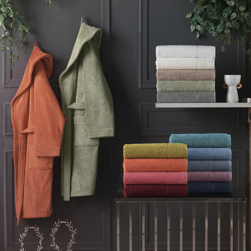 New Soho Havlu 50x90 Açık Haki - SAREV