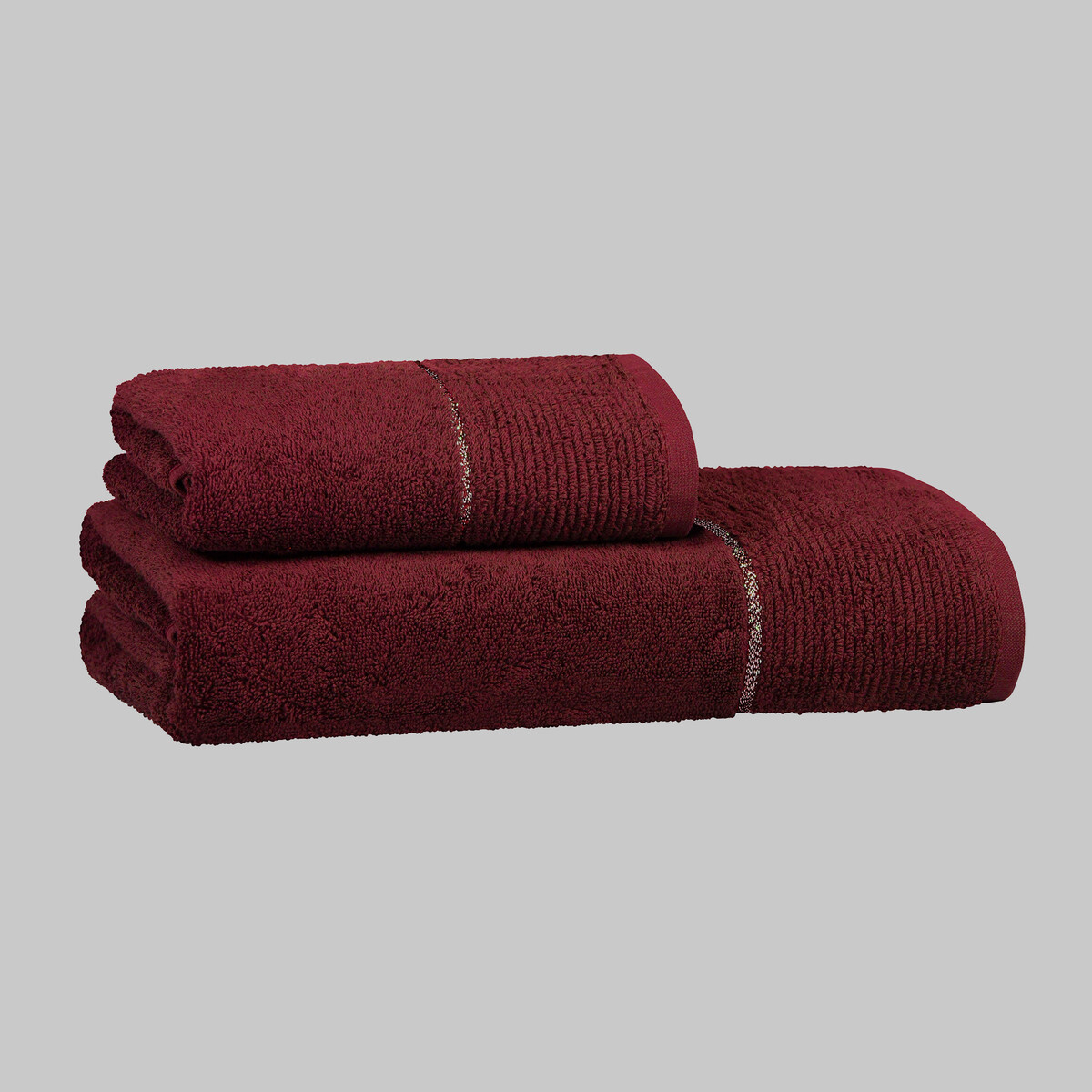 New Soho Havlu 90x150 Bordo