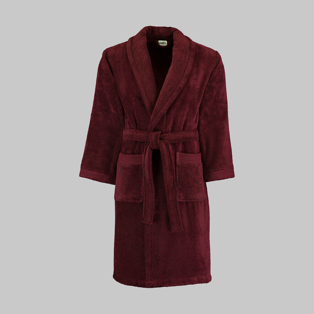 New Soho Unisex Bornoz Bordo