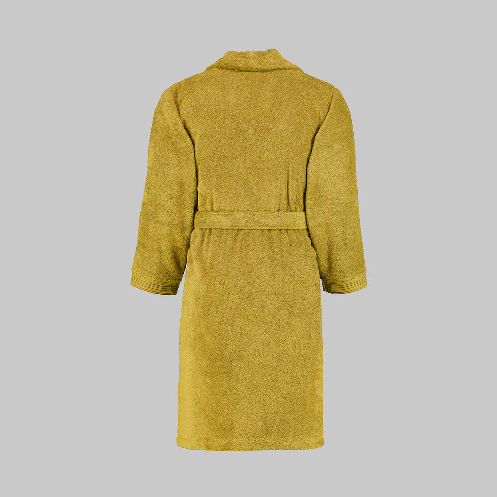 New Soho Unisex Bornoz Sarı_1