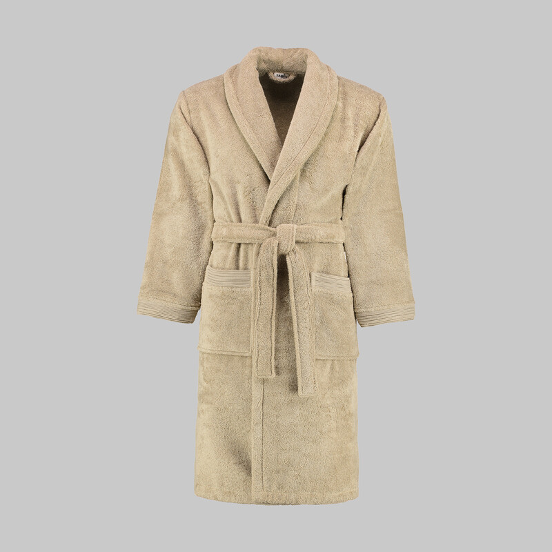 New Soho Unisex Bornoz Bej XL 