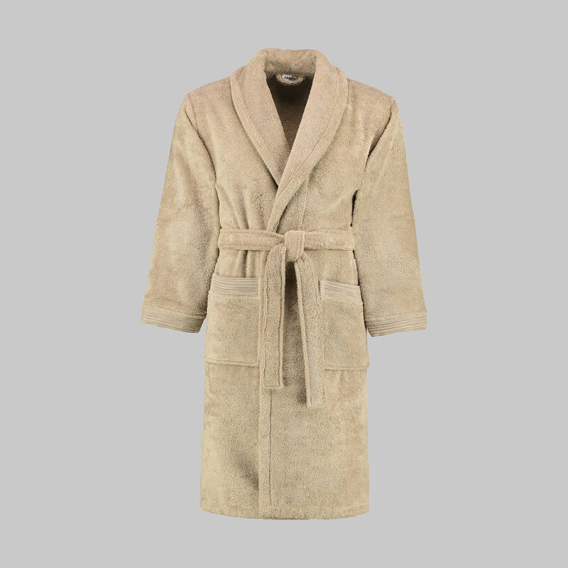 New Soho Unisex Bornoz Bej XL