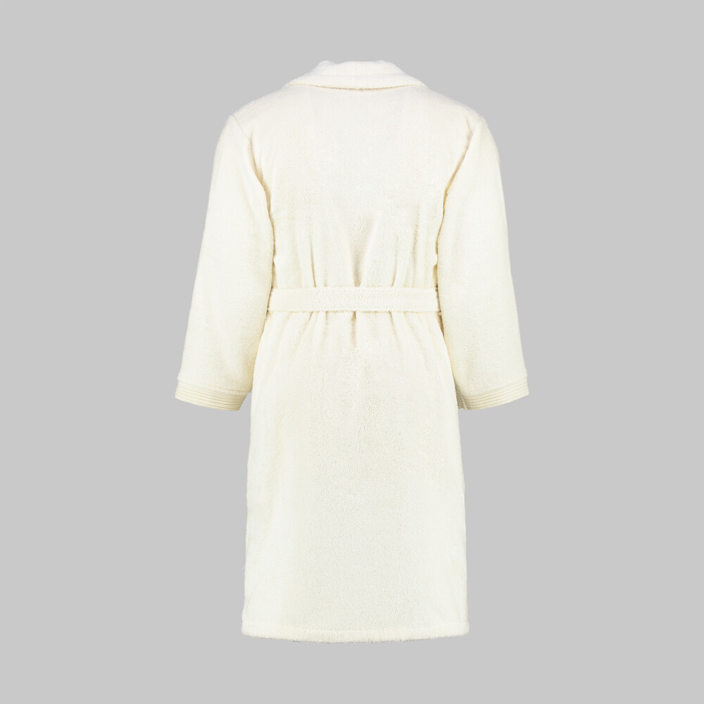 New Soho Unisex Bornoz Ekru_1