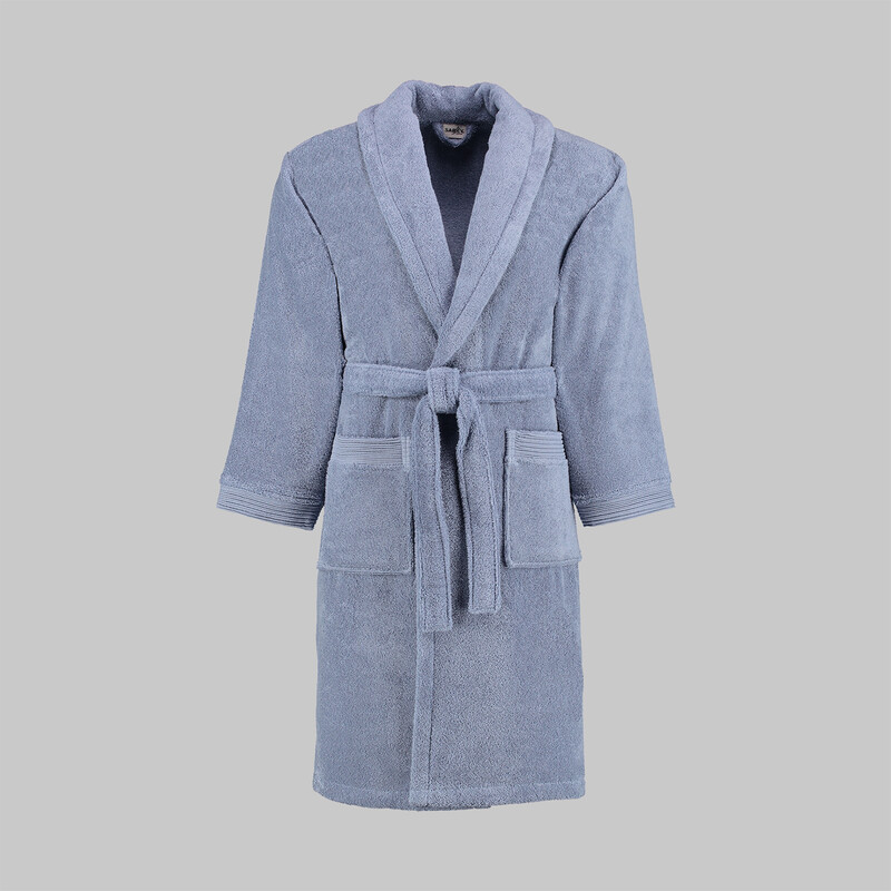 New Soho Unisex Bornoz Mavi XL 
