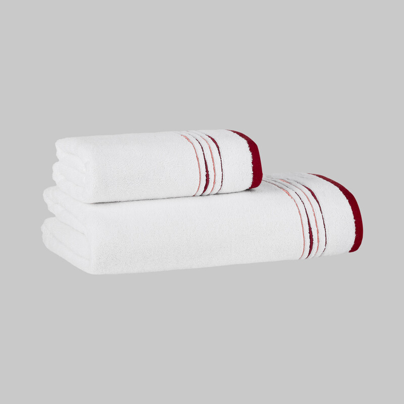 Nico Havlu 50X90 Bordo 