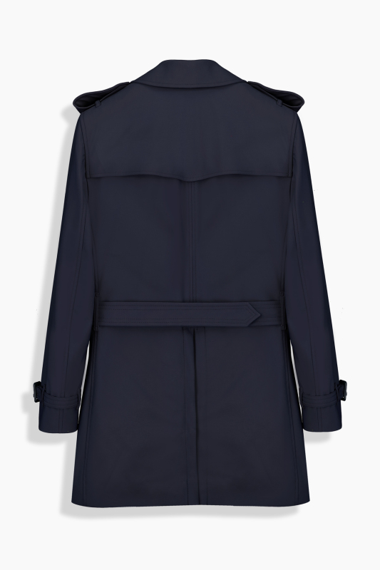 Notredame Lacivert Trençkot - SARAR