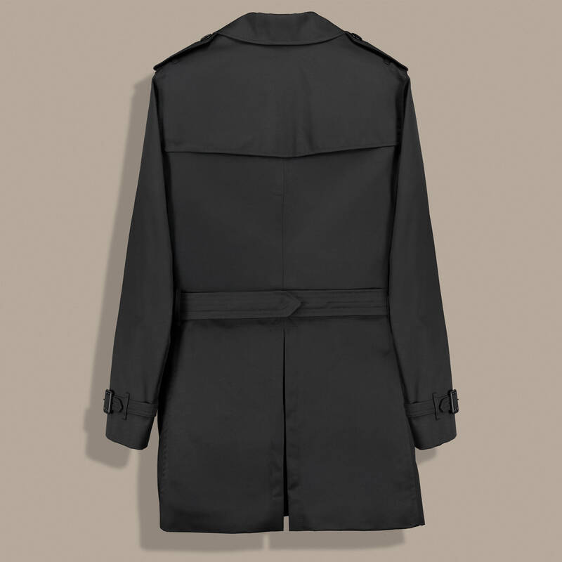 Notredame Siyah Trençkot - 3