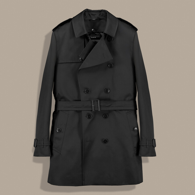 Notredame Siyah Trençkot - SARAR