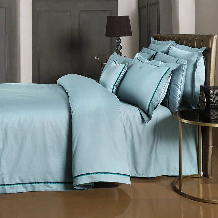 Odeo Saten Çift Kişilik Nevresim Takımı Yeşil - 2