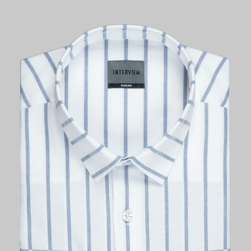 Oliver Slim Lacivert Gömlek - INTERVIEW