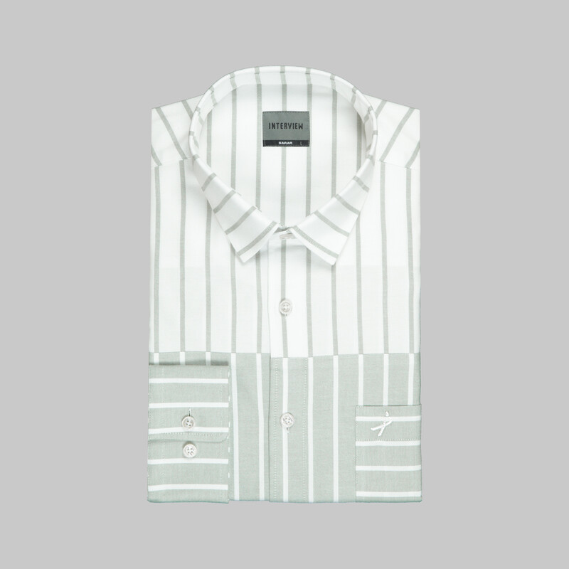 Oliver Slim Yeşil Gömlek - INTERVIEW