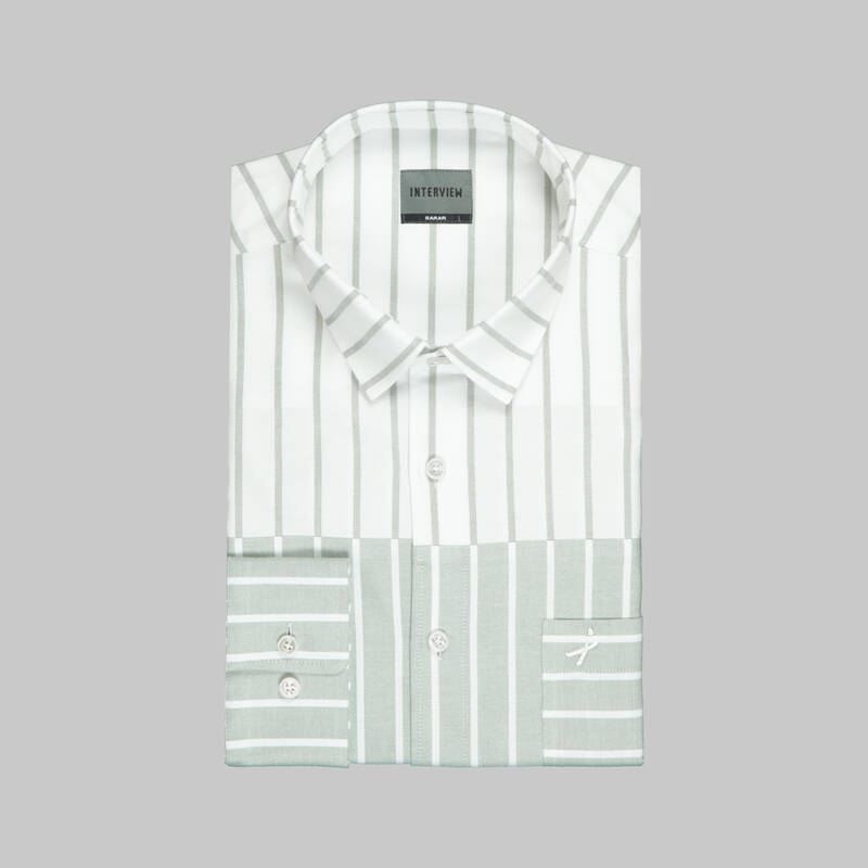 Oliver Slim Yeşil Gömlek - 3