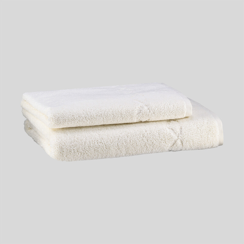 Olympia 50*90 Havlu Ekru - SAREV