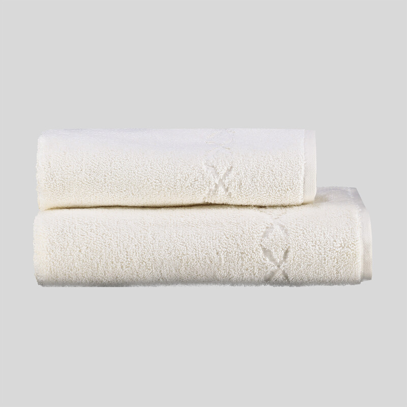 Olympia 85*150 Havlu Ekru - SAREV