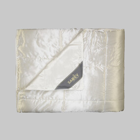 Ophelia Ekru İpek Yorgan Çift Kişilik-Limited Edition - SAREV