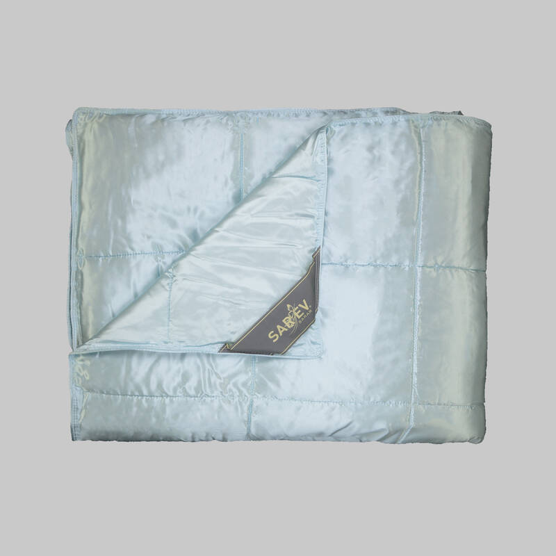 Ophelia Mint İpek Yorgan King Size-Limited Edition - 1