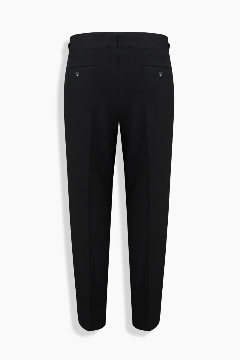 Padoba Moods Tasarım Siyah Relax Fit Pantolon - 3