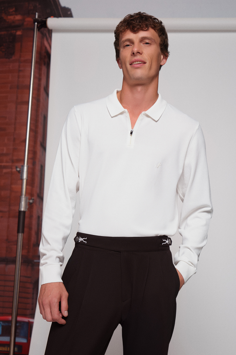 Padoba Moods Tasarım Siyah Relax Fit Pantolon - 1