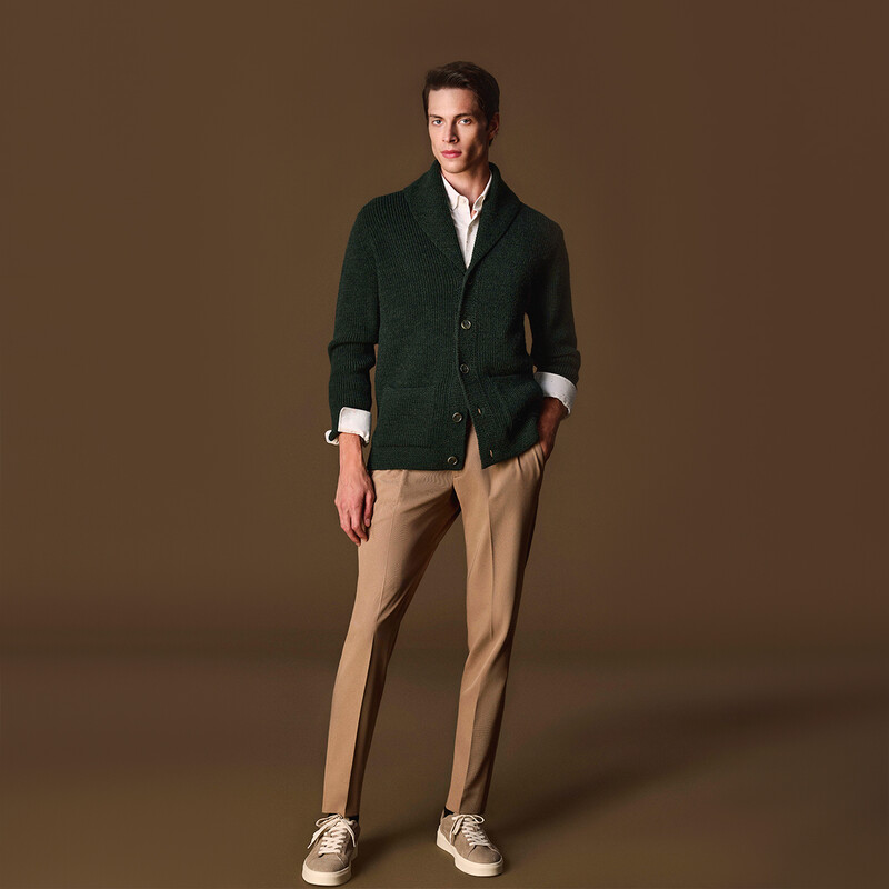 Padoba Slim Açık Kahverengi Pantolon 