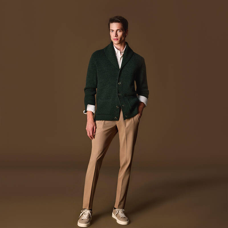 Padoba Slim Açık Kahverengi Pantolon - 1