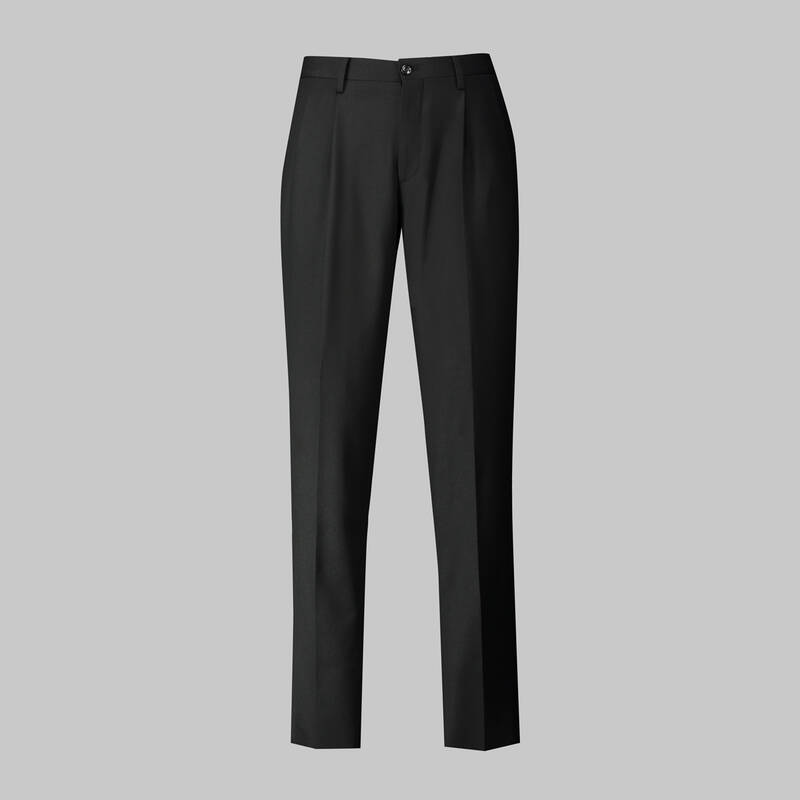 Padoba Siyah Klasik Pantolon - 1