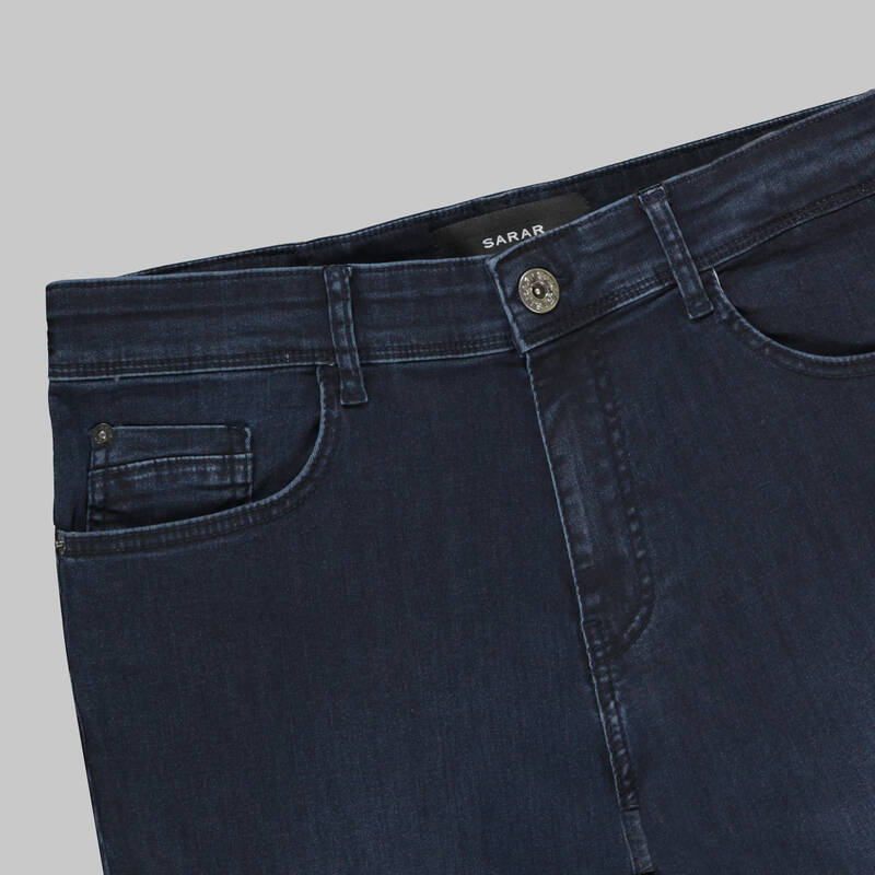 Paladium Klasik Kesim Lacivert Erkek Jean Pantolon - 3