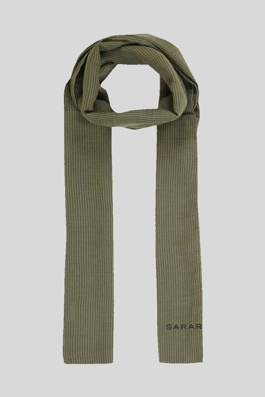Pamuklu Class Haki Şal - 3