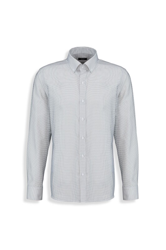 Pascal Bej Erkek Slim Fit Gömlek - SARAR