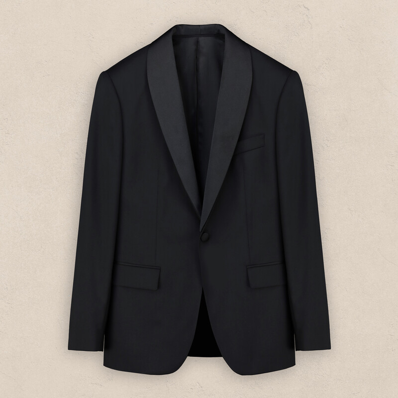 Pavalotti Siyah Slim Fit Smokin - SARAR