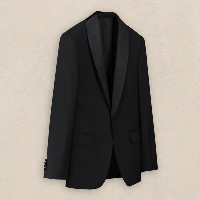 Pavalotti Siyah Slim Fit Smokin - SARAR