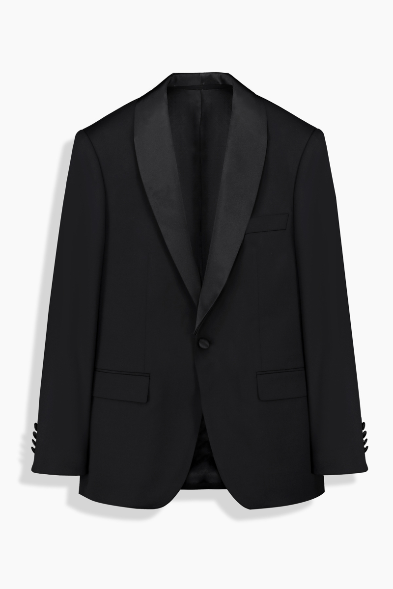 Pavalotti Siyah Slim Fit Smokin - 2